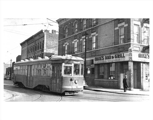 Bushwick Trolley Mike's Bar 1940 Old Vintage Photos and Images