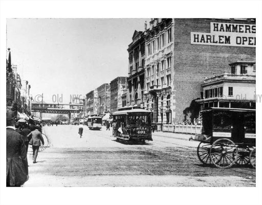 Cable cars on 3rd Ave Old Vintage Photos and Images