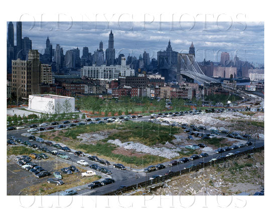 Cadman Plaza Brooklyn Bridge 1952 Old Vintage Photos and Images