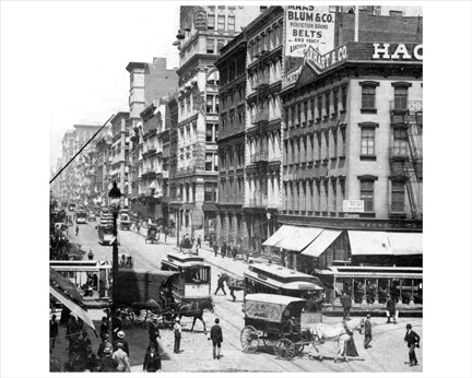 Canal St NYC Manhattan Old Vintage Photos and Images