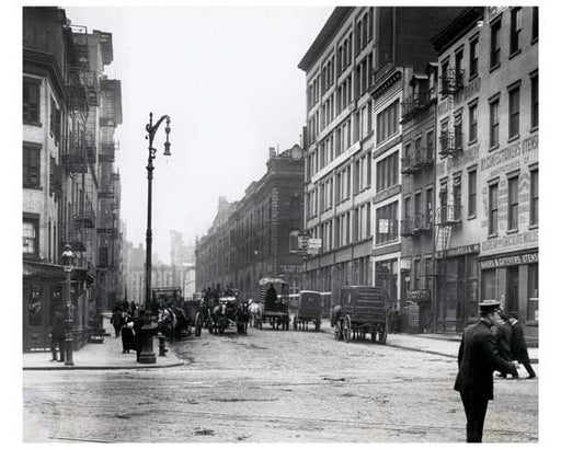 Canal & Varick Streets - Tribeca, NY 1915 B Old Vintage Photos and Images