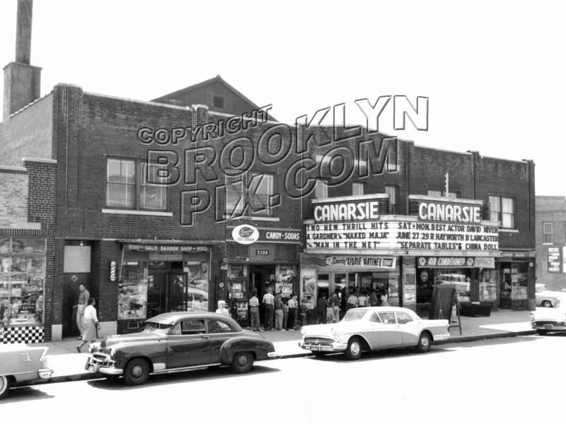 Canarsie Theater on Avenue L, 1959 Old Vintage Photos and Images