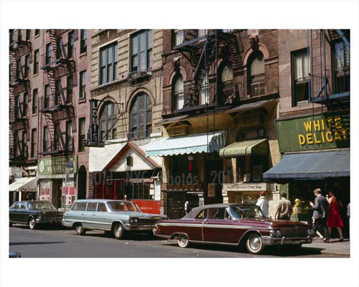 Cars in Greenwich Village 1965 NYC Old Vintage Photos and Images