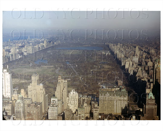 Central Park Looking North 1950 NYC Old Vintage Photos and Images