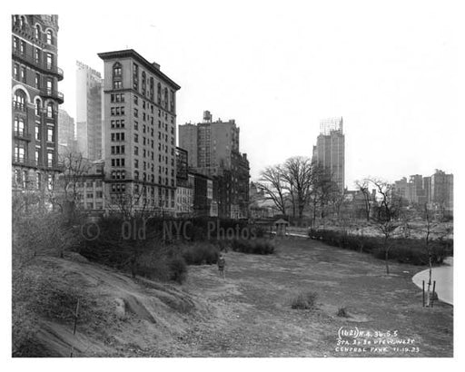 Central Park West - Upper West Side - Manhattan  1914 Old Vintage Photos and Images