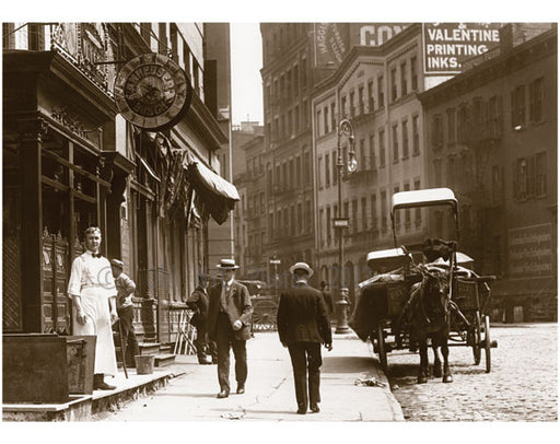 Centre St. north to Broome St. 1907 Old Vintage Photos and Images