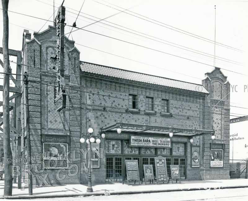 Century Theater, Nostrand Avenue, Flatbush, 1916 Old Vintage Photos and Images
