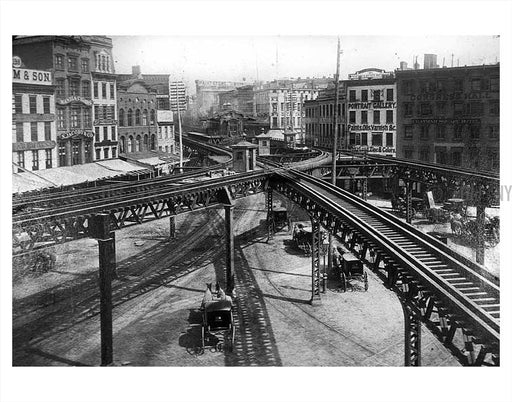 Chatham Square - Chinatown Old Vintage Photos and Images