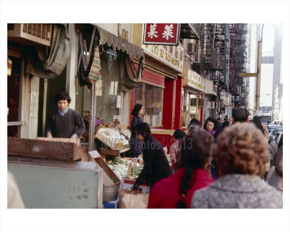 Chinatown 1974 - Downtown Manhattan, NY Old Vintage Photos and Images