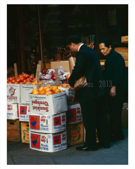 Chinatown Downtown Manhattan 1967 NYC B Old Vintage Photos and Images