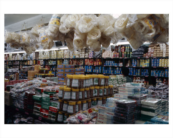 Chinatown grocery store - Downtown Manhattan, NY Old Vintage Photos and Images