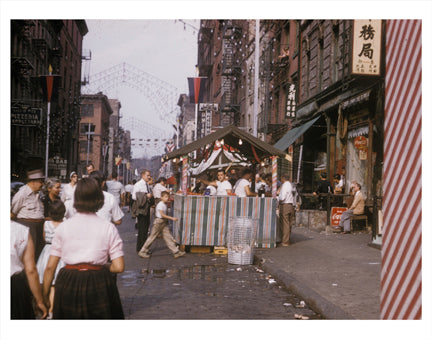 Chinatown Street Festival Old Vintage Photos and Images