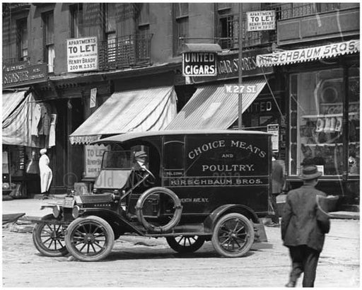 Choice Poultry 7th Avenue  - March 20 1916 Chelsea, Manhattan Old Vintage Photos and Images