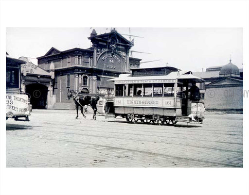 Christopher & 10 Street trolleys Old Vintage Photos and Images