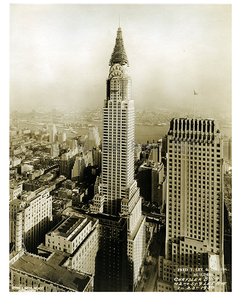Chrysler Building 1930 Old Vintage Photos and Images