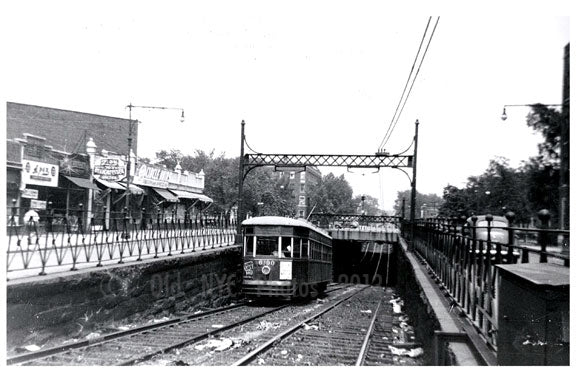 Church Ave & Ocean Parkway - Church Ave Line Old Vintage Photos and Images