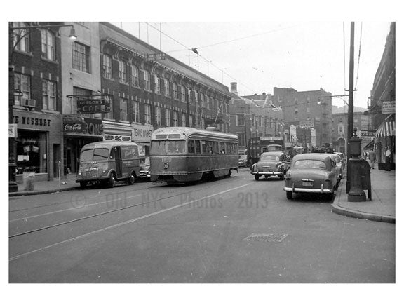 Church & East 18th Street 1956 Old Vintage Photos and Images