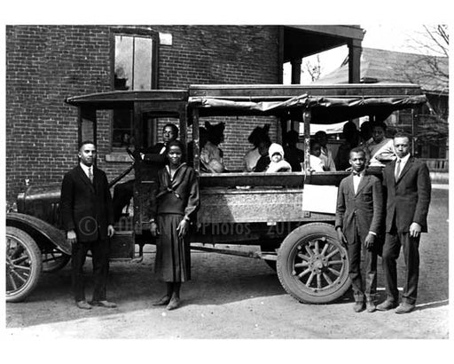 Church Van in the 1920's Old Vintage Photos and Images