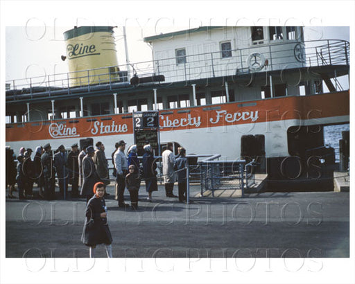 Cirle Line Battery Lower Manhattan 1960 Old Vintage Photos and Images