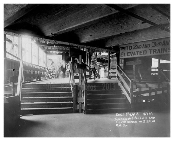 City Hall Train Station 1915 Old Vintage Photos and Images