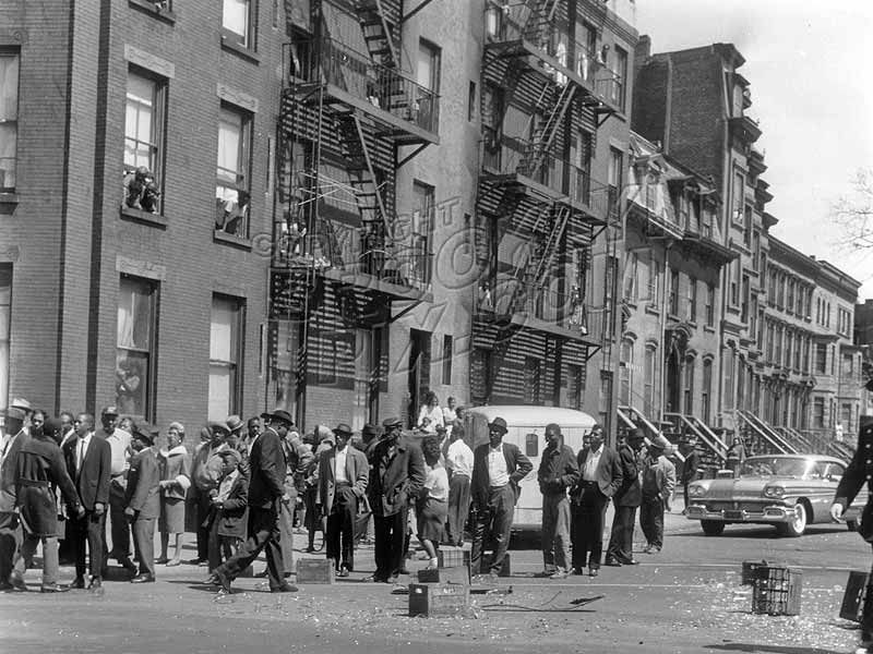 Classon Avenue & Lefferts Place, April 1961 Old Vintage Photos and Images