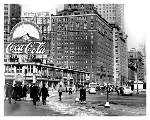 CocaCola Ad in Manhattan Old Vintage Photos and Images