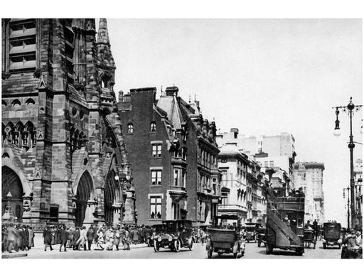 Collegiate Church of St. Nicholas - 5th Ave & West 48th Street - Easter Day Old Vintage Photos and Images