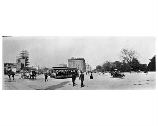 Columbus Circle Broadway & Central Park 1904 Old Vintage Photos and Images