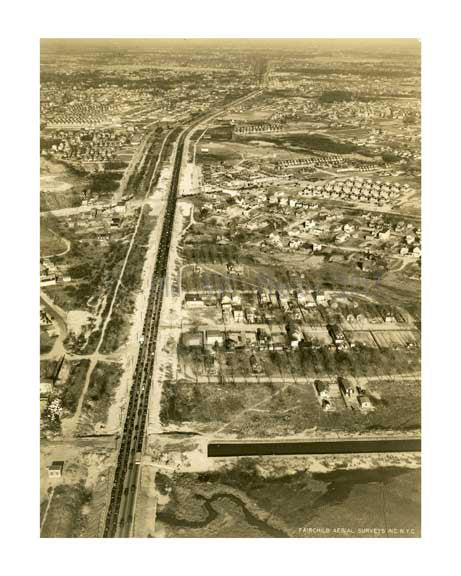 Conduit Avenue 1931 - Ozone Park  -  Queens NY Old Vintage Photos and Images