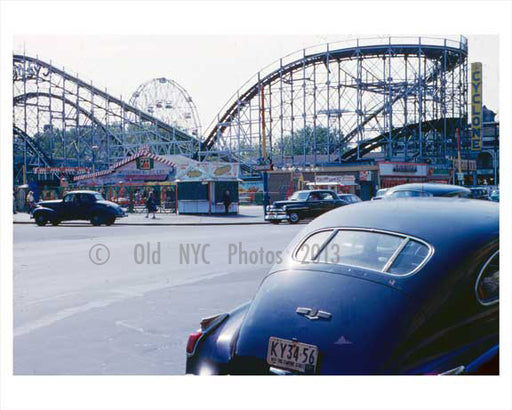 Coney Island 1952 Old Vintage Photos and Images