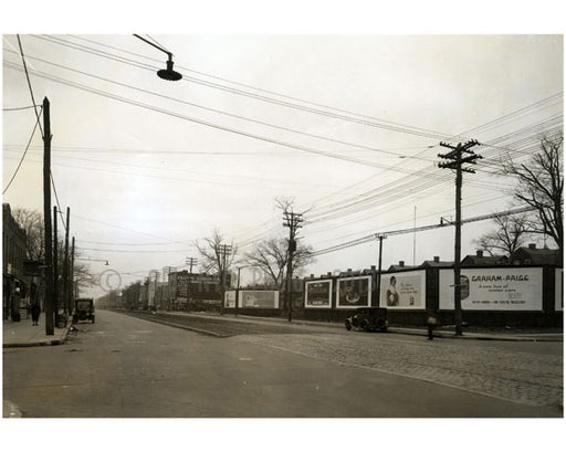 Coney Island Avenue, south of Avenue N, 1928 Old Vintage Photos and Images