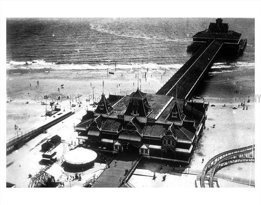 Coney Island Beach view Old Vintage Photos and Images