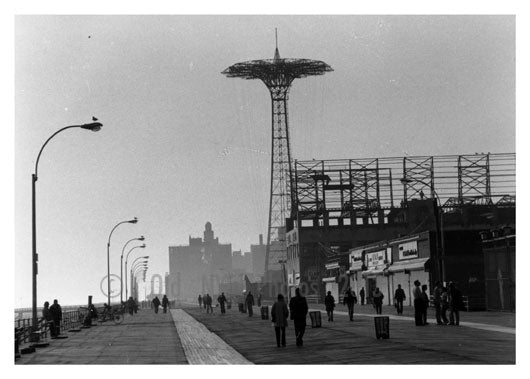 Coney Island boardwalk Old Vintage Photos and Images