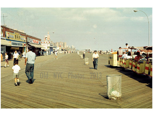 Coney Island Boardwalk B Old Vintage Photos and Images