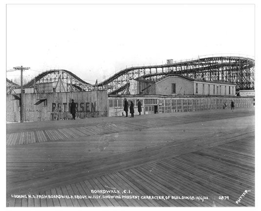 Coney Island Boardwalk Under Construction III