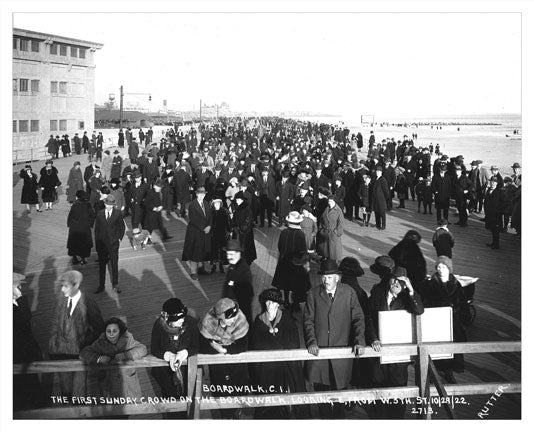 Coney Island Boardwalk Construction 7