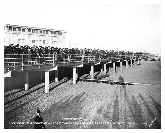 Coney Island Boardwalk Construction 10