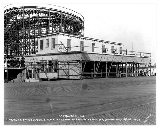 Coney Island Boardwalk Construction 11