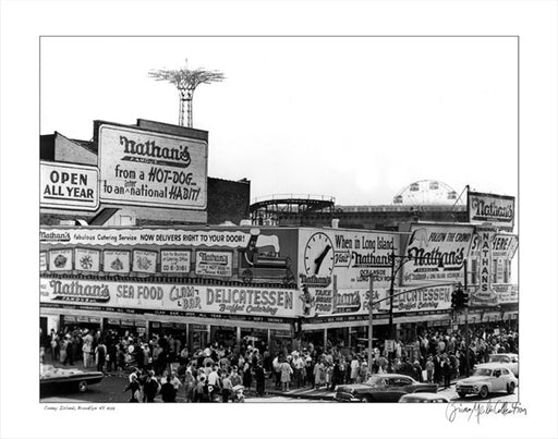 Coney Island Brooklyn NY 1958