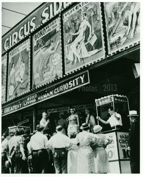 Coney Island Circus Old Vintage Photos and Images