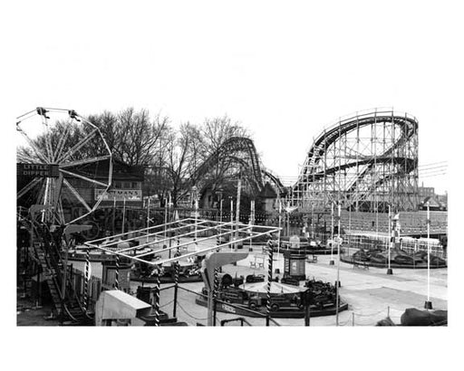 Coney Island Coaster Old Vintage Photos and Images