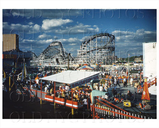 Coney Island Cyclone 1960s Old Vintage Photos and Images