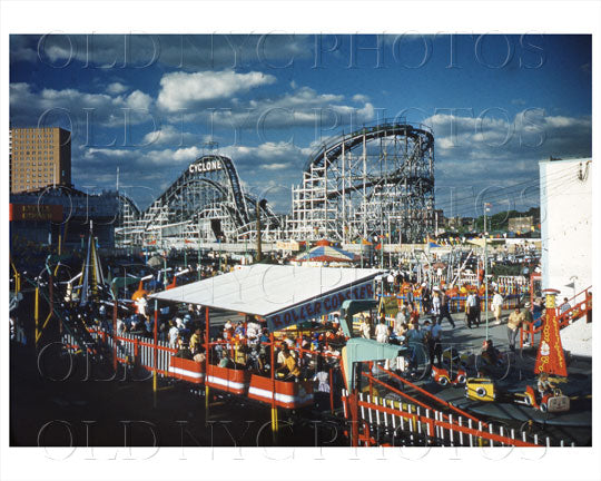 Coney Island Cyclone 1960s Old Vintage Photos and Images