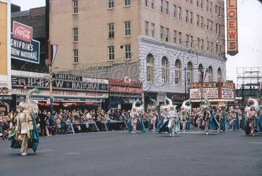 Coney Island Mardi Gras, predecessor of today's Mermaid Parade, 1954 Old Vintage Photos and Images