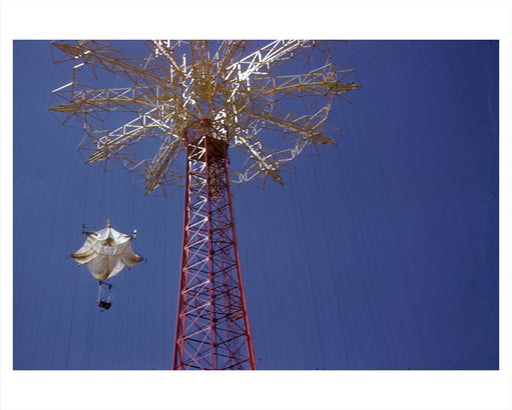 Coney Island Parachute Jump Brooklyn NYC Old Vintage Photos and Images