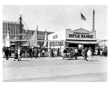 Coney Island Rifle Range Old Vintage Photos and Images
