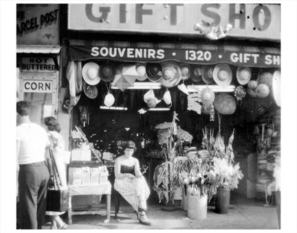 Coney Island Souvenir Shop Old Vintage Photos and Images
