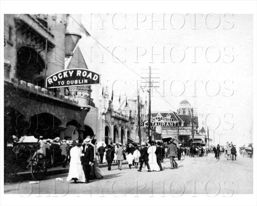 Coney Island Surf Ave 1906 Old Vintage Photos and Images