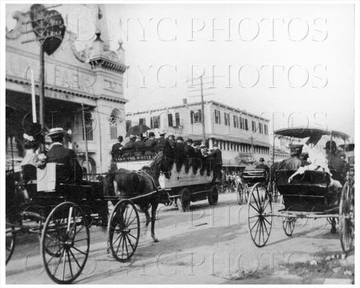 Coney Island Surf Ave Luna Park 1906 Old Vintage Photos and Images