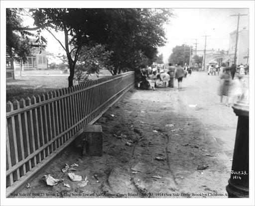 Coney Island Surf Avenue 1914 P Old Vintage Photos and Images
